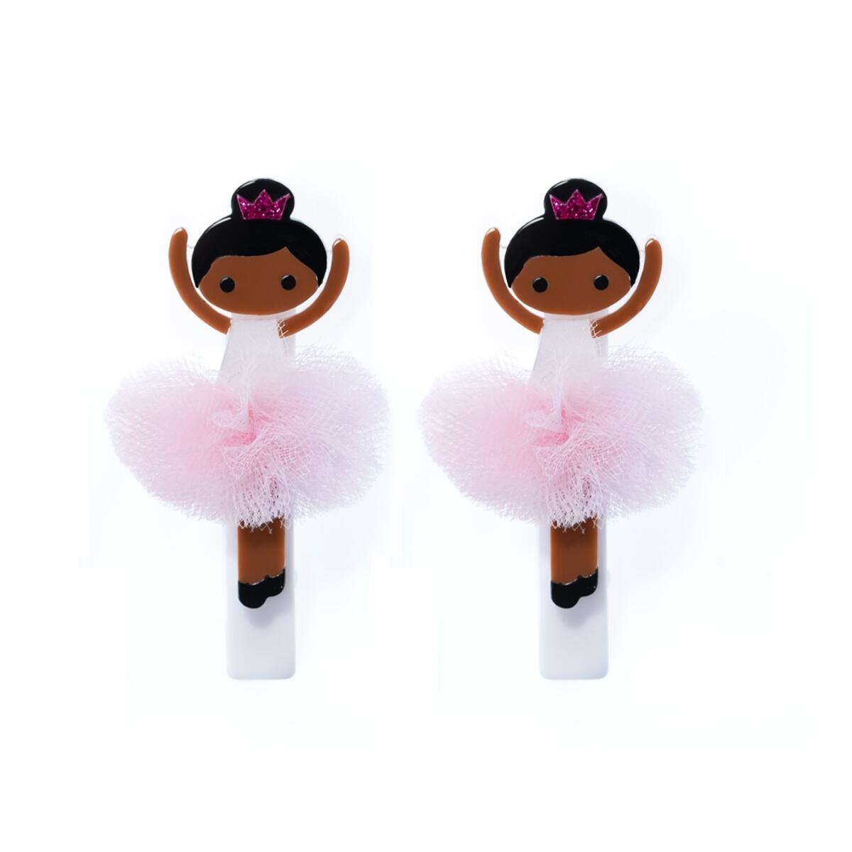 Ballerina Light Pink Alligator Clips
