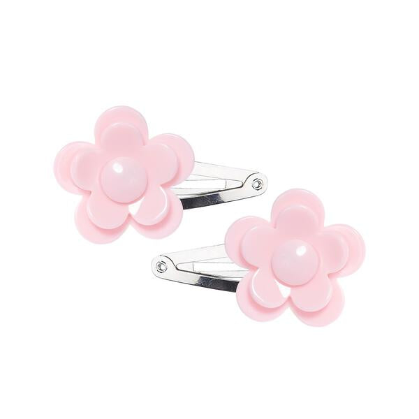 Camellia Flower Snap Clips -SPR