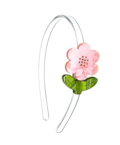 Flower Pink Pearlized Headband