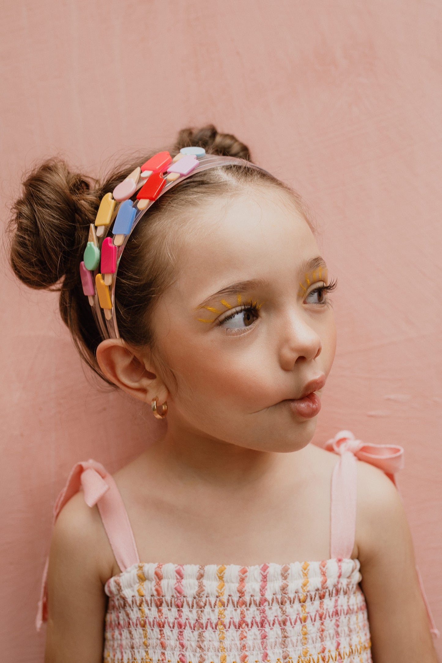 Popsicle Vibrant Satin Colors Headband -SUM