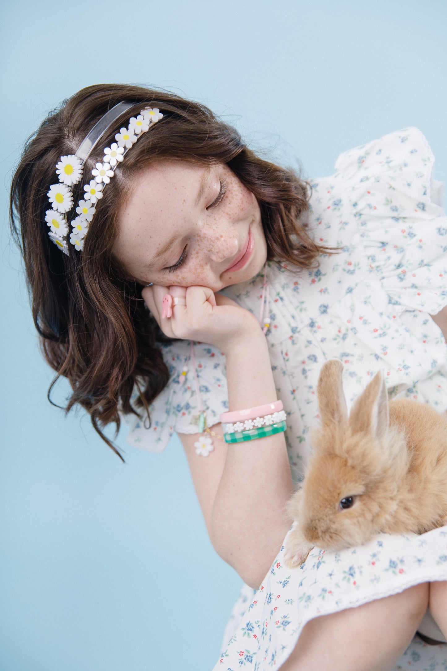 Daisies White Headband - SPR