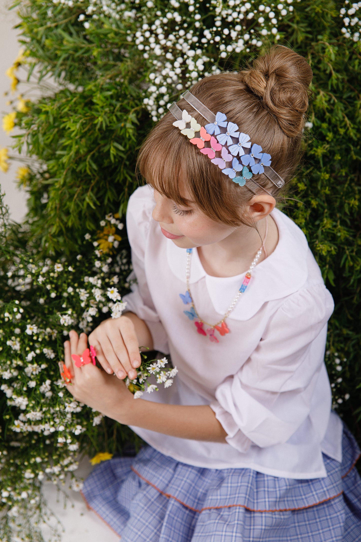 Butterflies Spring Colors Headband -SPR