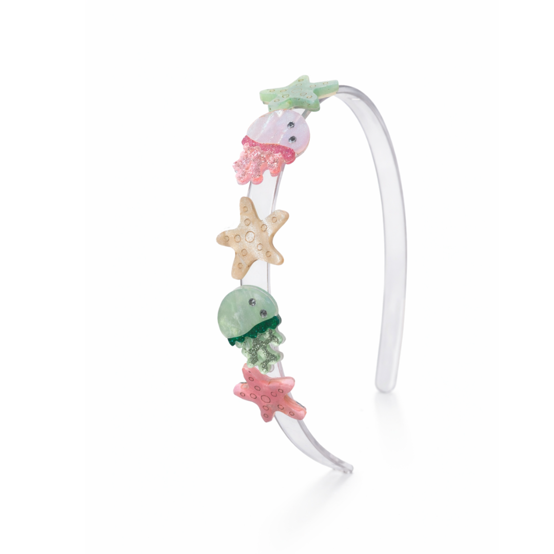 SUM - Jellyfish and Stars Headband - Lilies & Roses NY