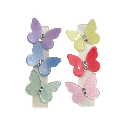 Butterflies Spring Colors Hair Clips -SPR