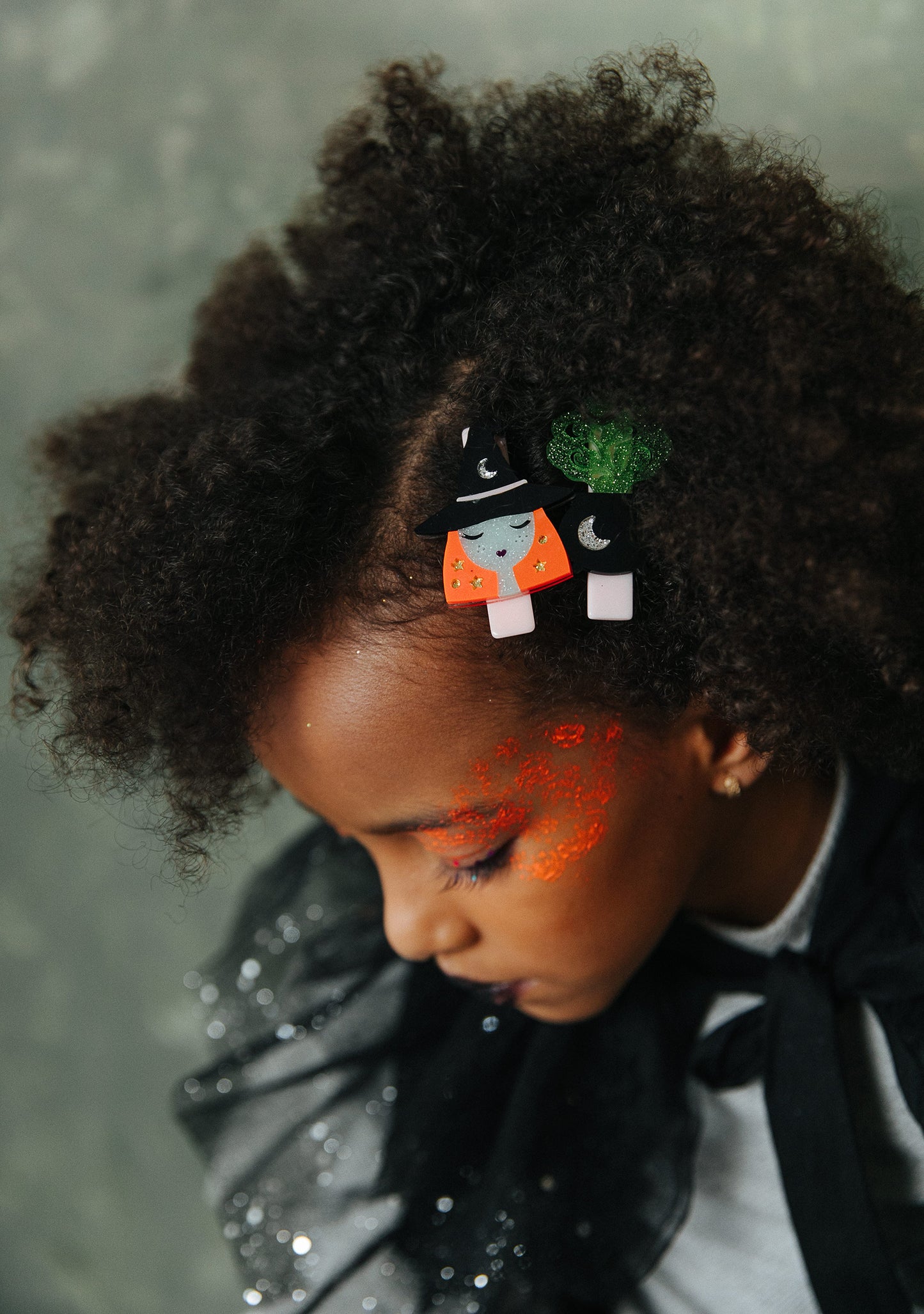Witch & Cauldron Hair Clips HAL