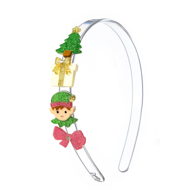 Elf Present Tree Headband