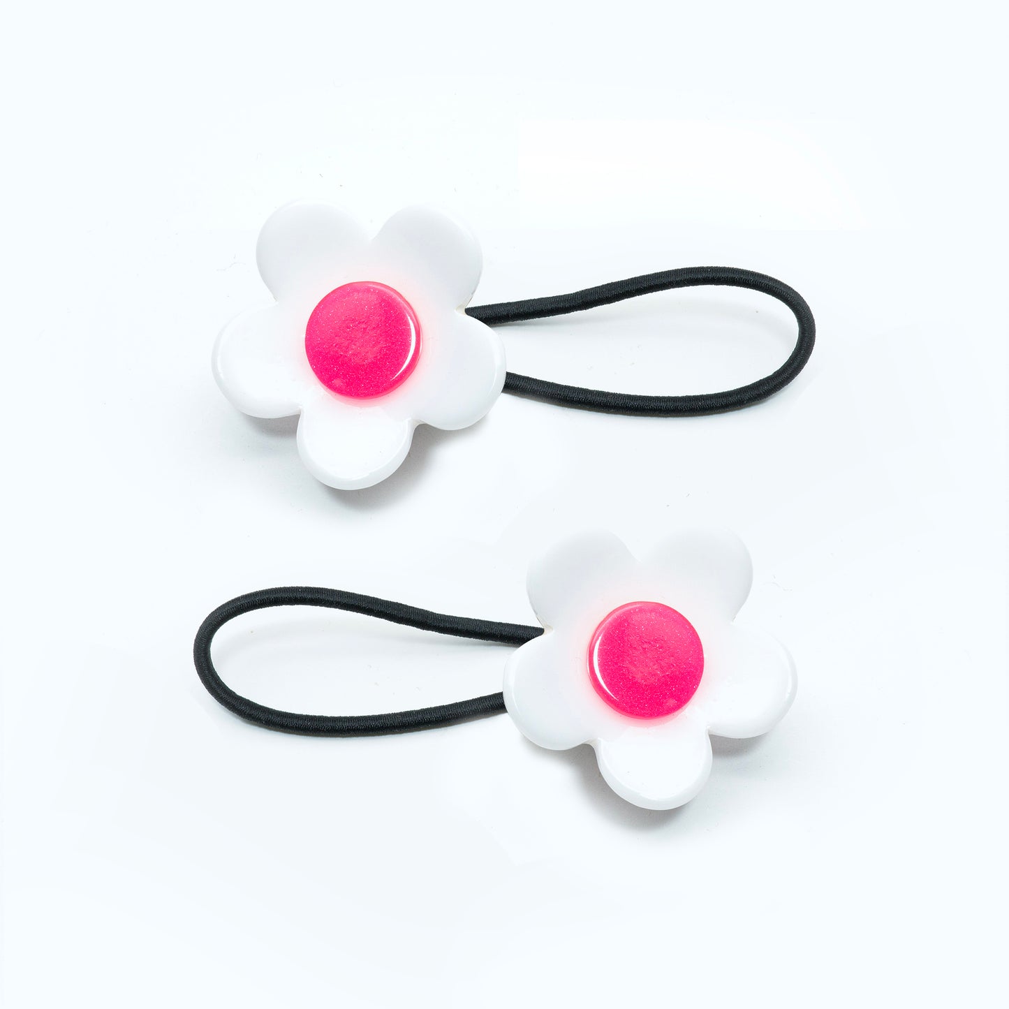 Limited edition Vania Flower White Ponytail