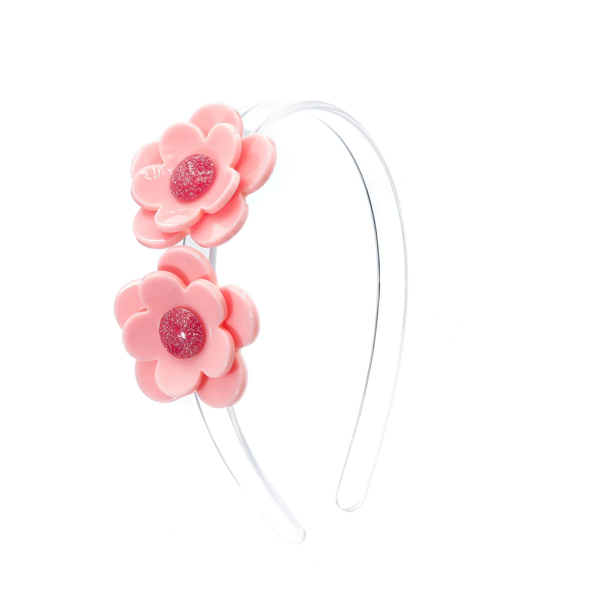 SPR Camellia Flower Pink Headband