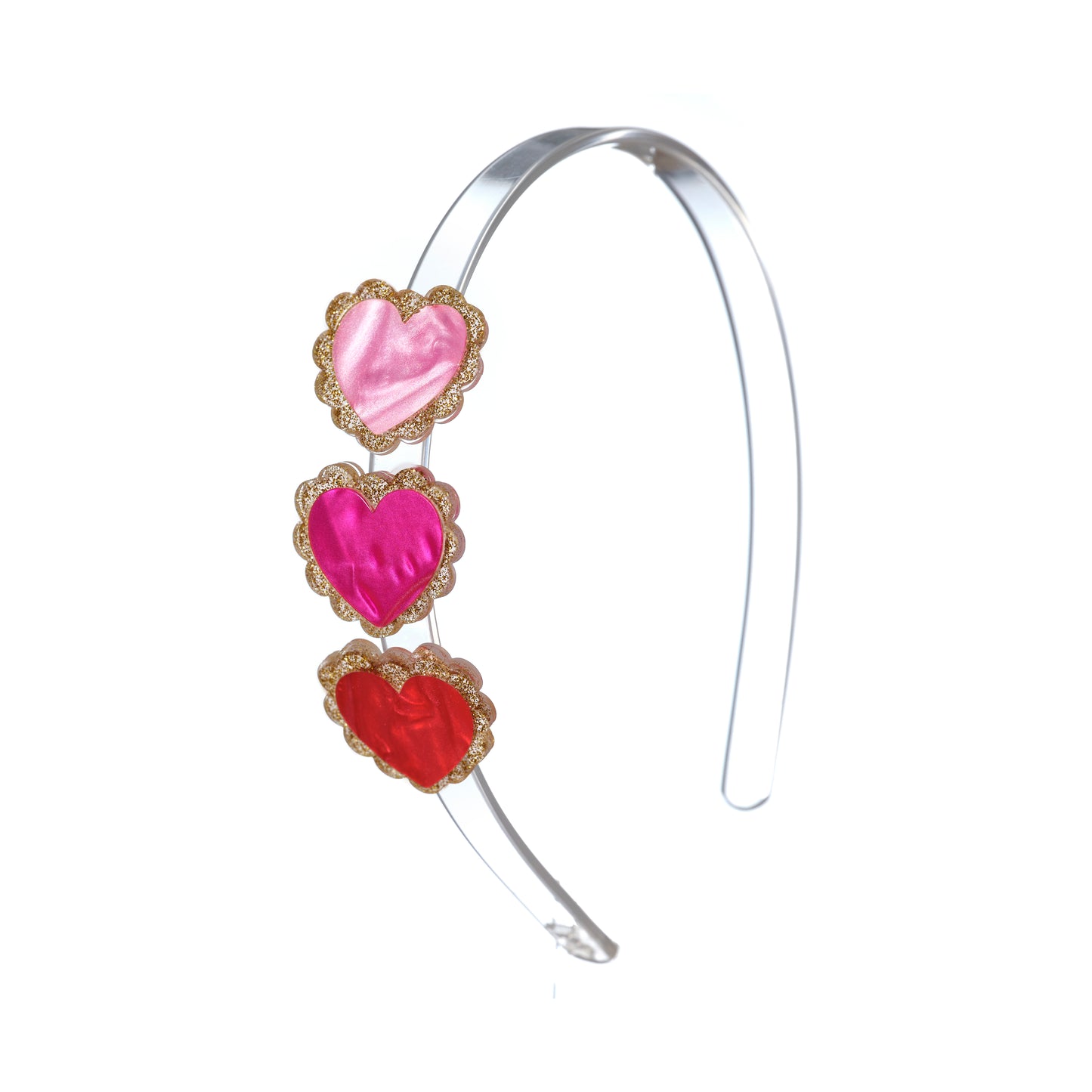 Sweetheart Pearlized Headband -VAL