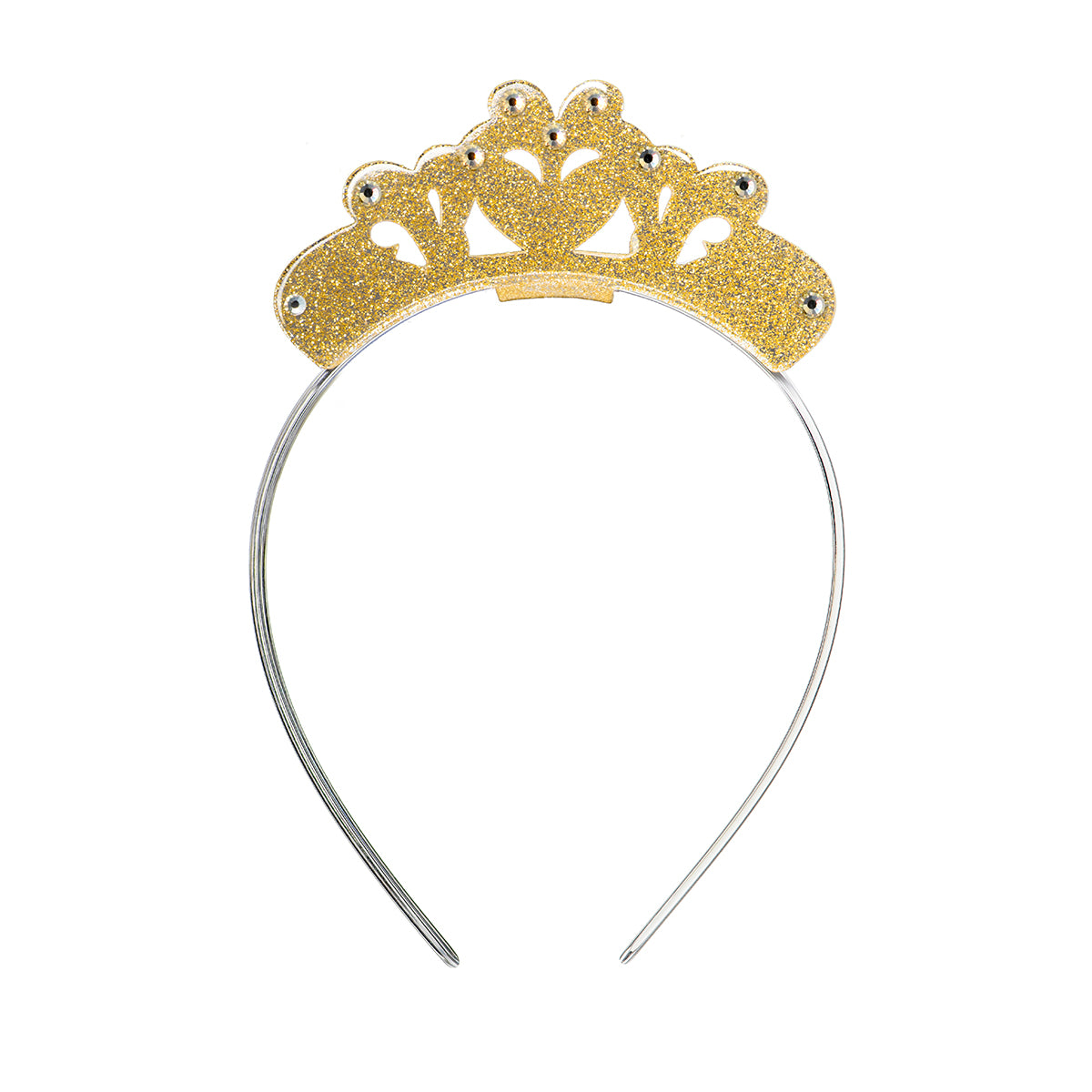Crown Gold Headband - Lilies & Roses NY