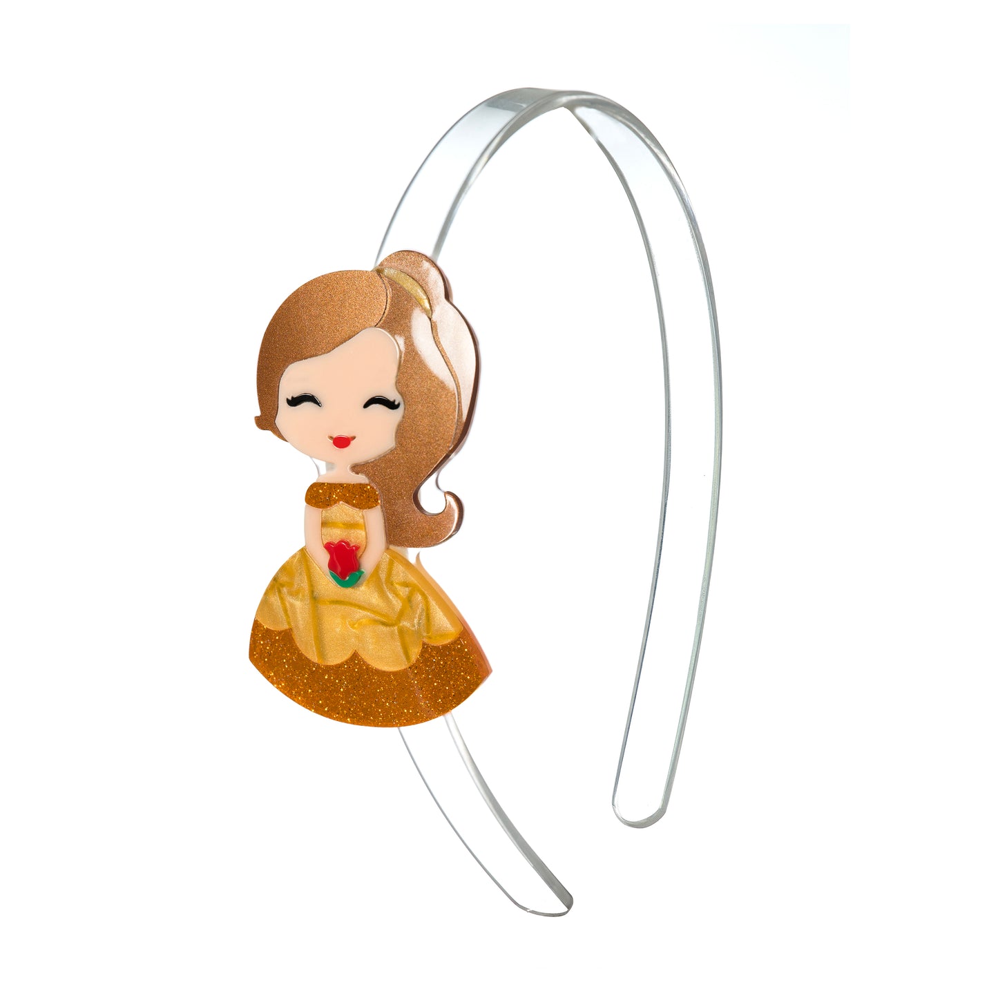 Cute Doll Yellow Dress Headband - Lilies & Roses NY