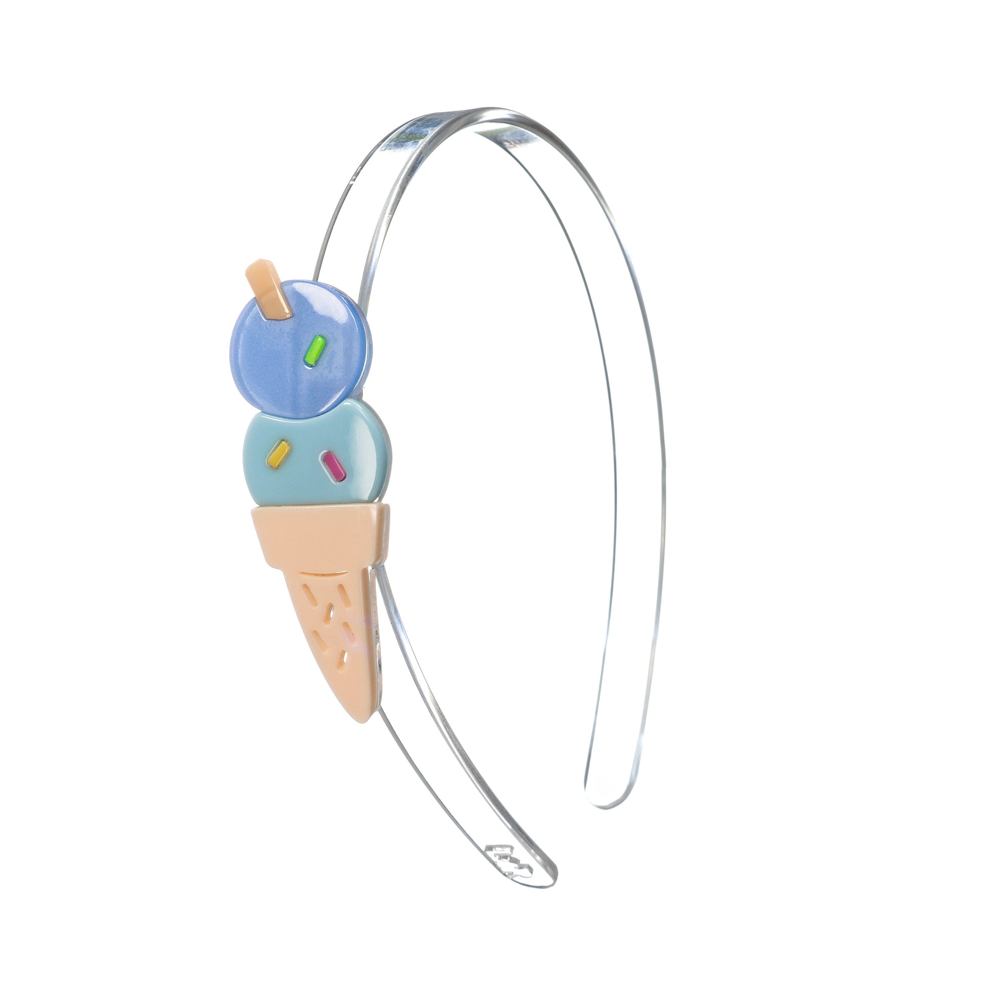 Ice Cream Double Scoop Blue Headband