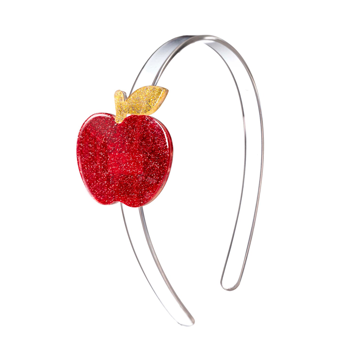 Apple Glitter Red Headband -BTS
