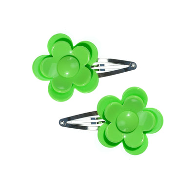 Camellia Flower Snap Clips -SPR