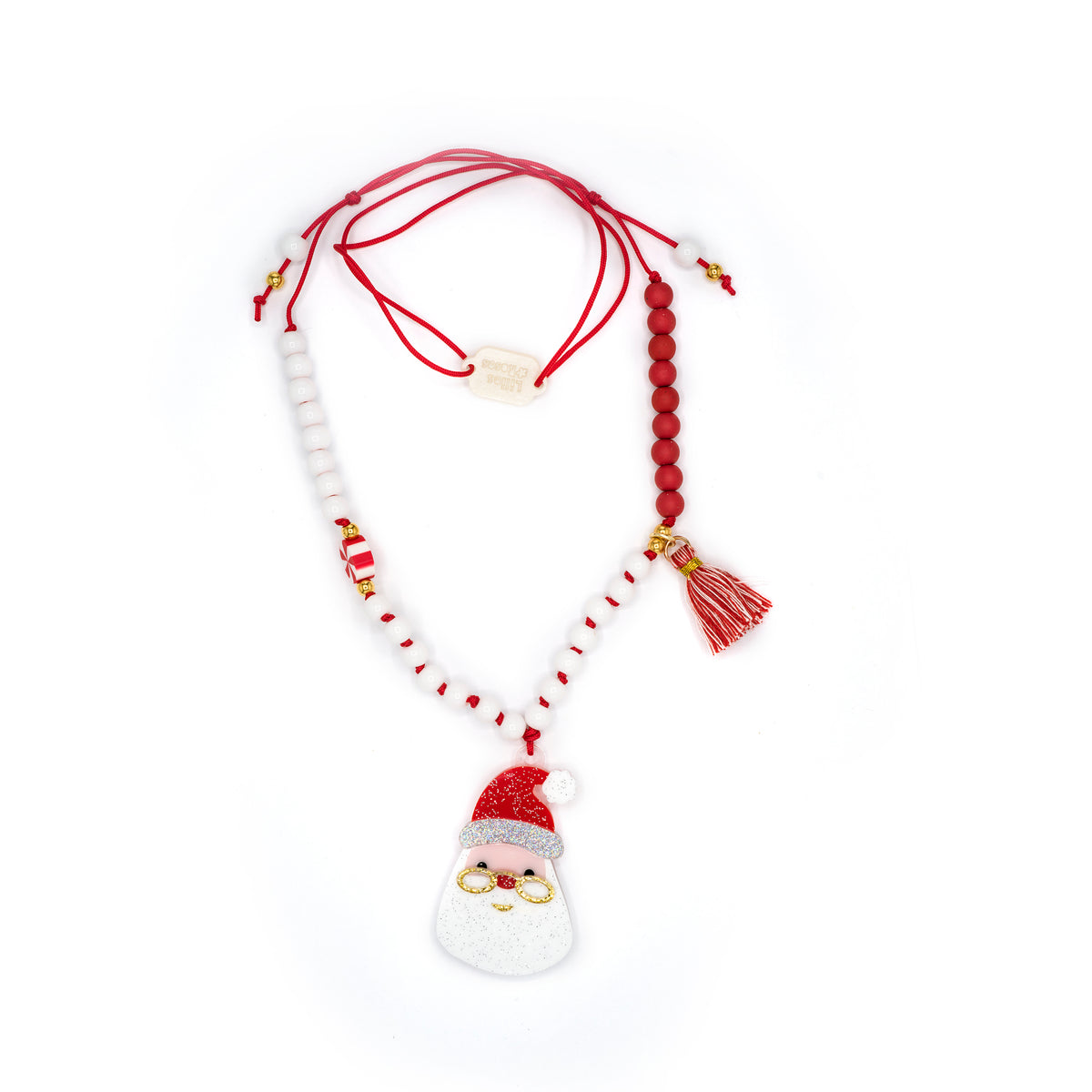 Santa Claus Necklace HOL - Lilies & Roses NY