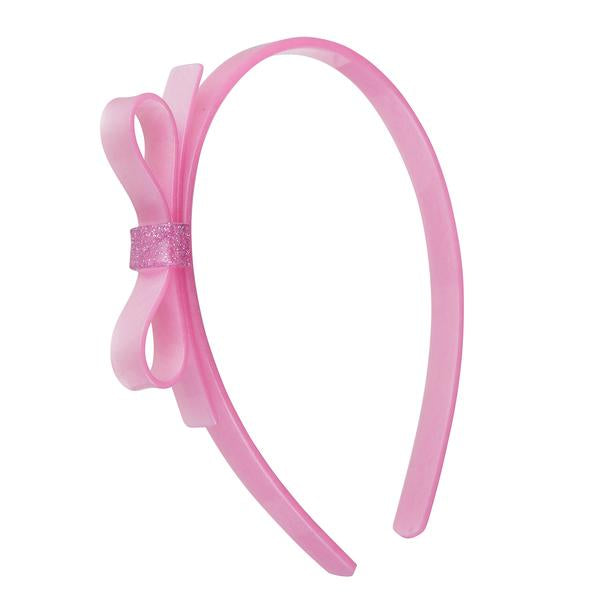 Thin Bow Headband - Pearlized Colors - Lilies & Roses NY