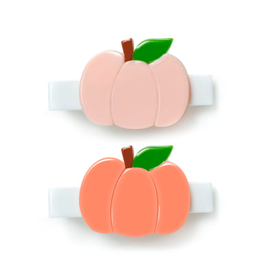 Pumpkins Orange Hair Clips HAL