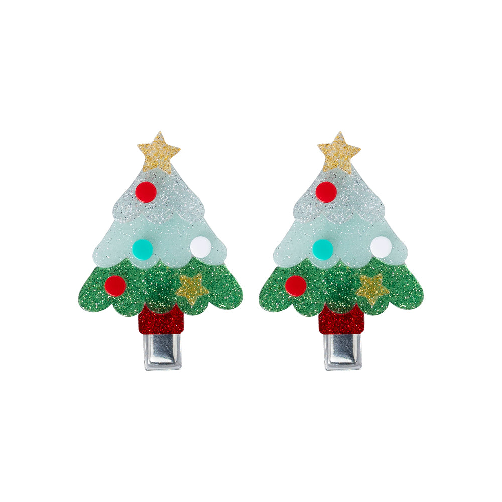 Christmas Tree Alligator Clips -HOL25