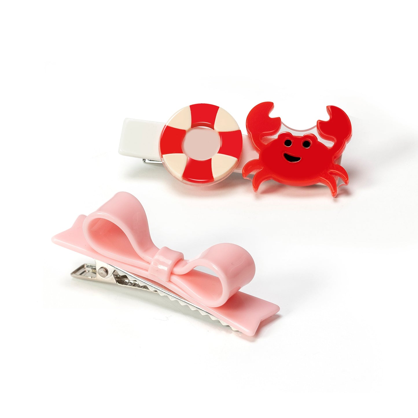 Crab & Bowtie Alligator Clip - SUM23