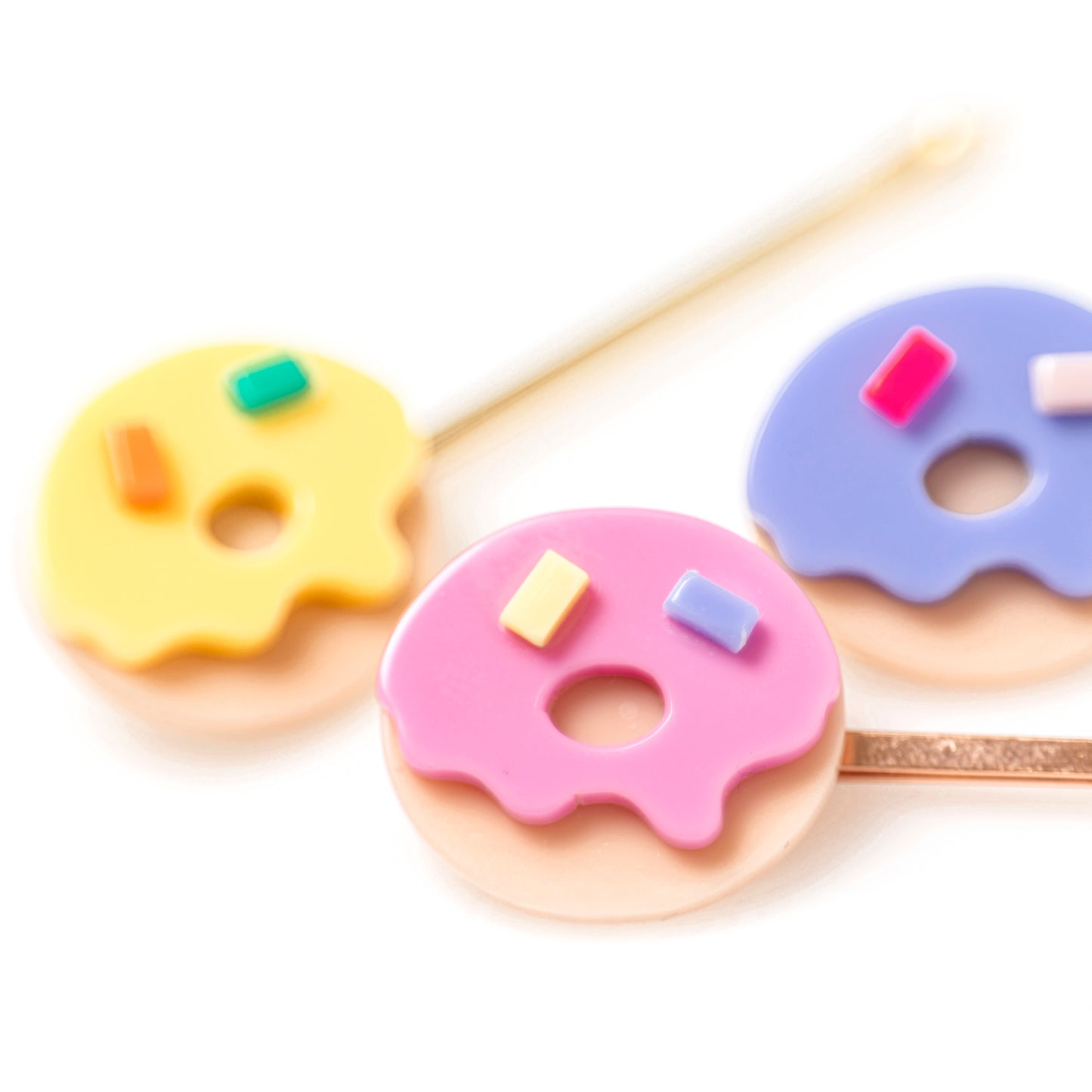 Multi Donuts Bobby Pins
