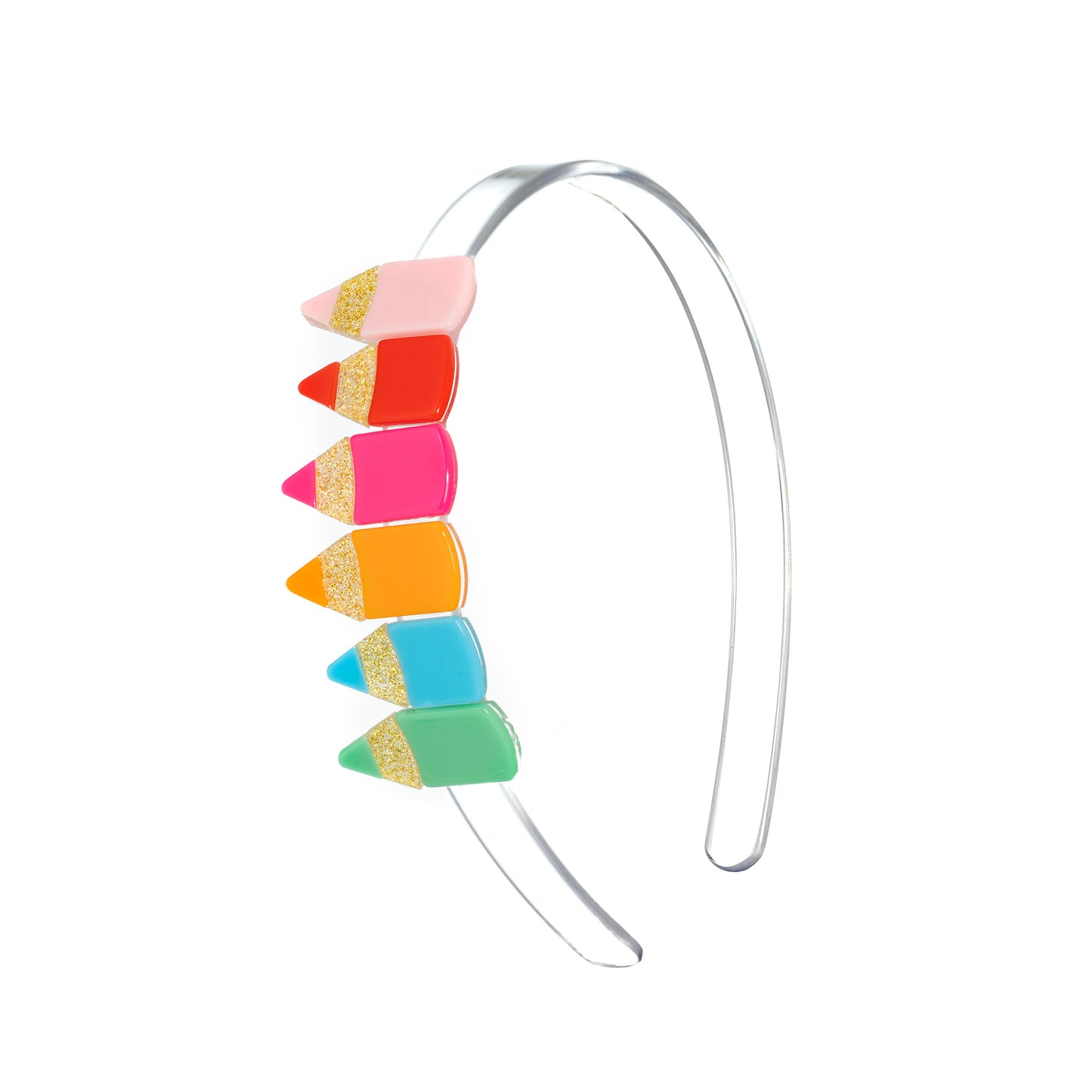 Color Pencils Bright Colors Headband -BTS - Lilies & Roses NY