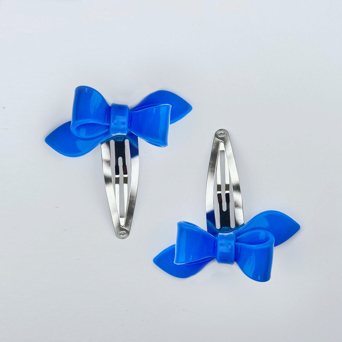 Rosane Bow Hair Clips - Rainbow Colors - Lilies & Roses NY