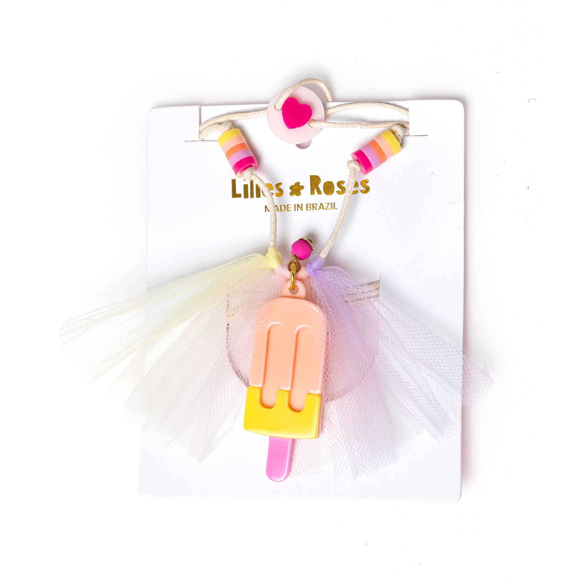 Tulle Popsicle Necklace