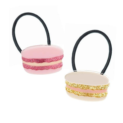 Colorful Macarons Ponytails