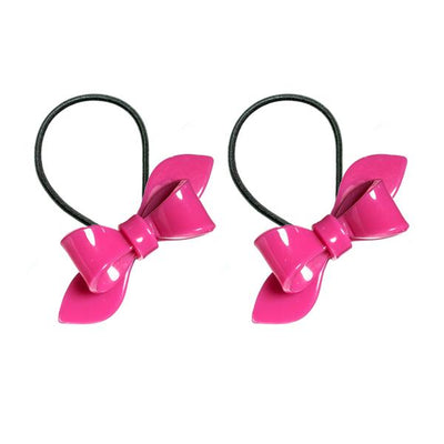 Rosane Bow Solid Colors Ponytails