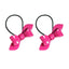 Rosane Bow Solid Colors Ponytails