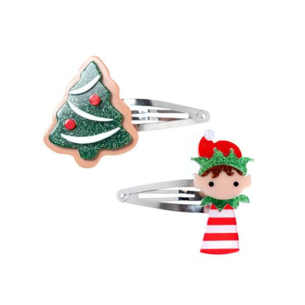 Christmas Tree/Elf Snap Clip - HOL
