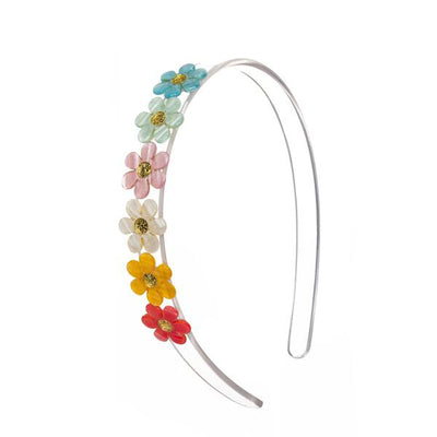Daisies Pearl Pastel Shades Headband -SPR