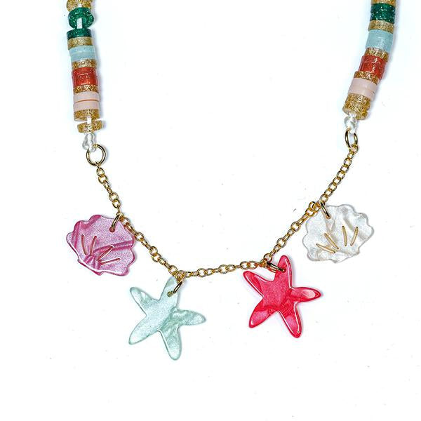 SUM23 - Seashells Pearlized Necklace