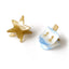 Dreidel Star Glitter Hair Claws