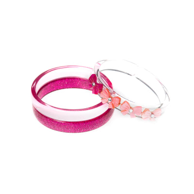 Pink Bows Bangles