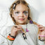 Doll Braids Black & Hand Alligator Clips