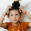 Glitter Candy Corn Necklace HAL