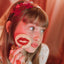 Mini Hearts Red Glitter Pearlized Headband -VAL24