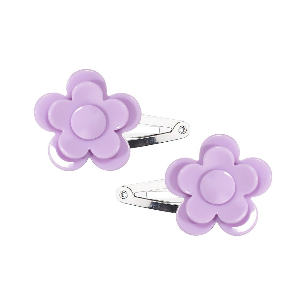 Camellia Flower Snap Clips -SPR