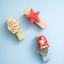 SUM - Little Shell and Mermaid Hair clips -  Lilies & Roses NY