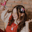 Scissor & Glue Perfect Pair Pink+Blue Hair Clips - BTS
