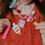 Scissor & Glue Perfect Pair Pink+Blue Hair Clips - BTS