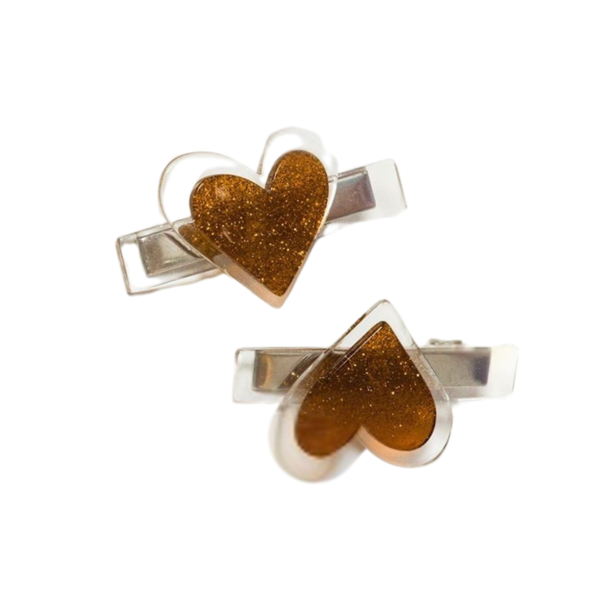 Agatha Heart Hair Clips