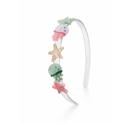 SUM - Jellyfish and Stars Headband -  Lilies & Roses NY