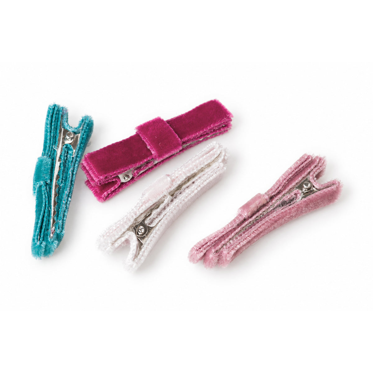 Little Bows Velvet Hair Clips