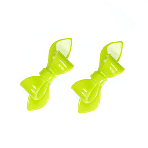 Rosane Bow Bright Color Hair Clips