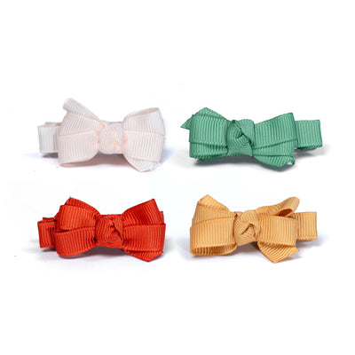 Baby Fall Colors Bows Hair Clips HAL