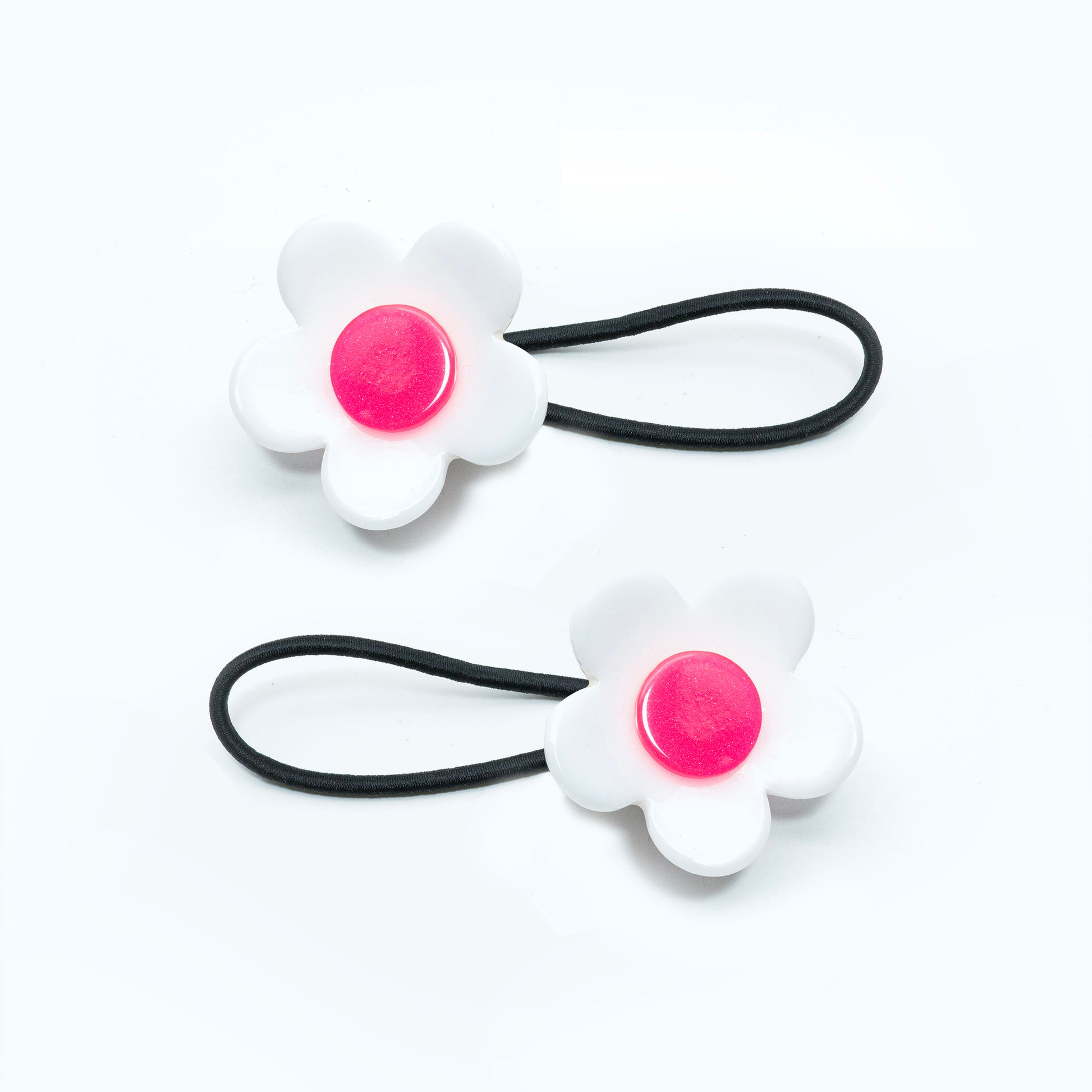Limited edition Vania Flower White Ponytail