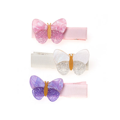 Little Butterflies Shimmer Hair Clips 