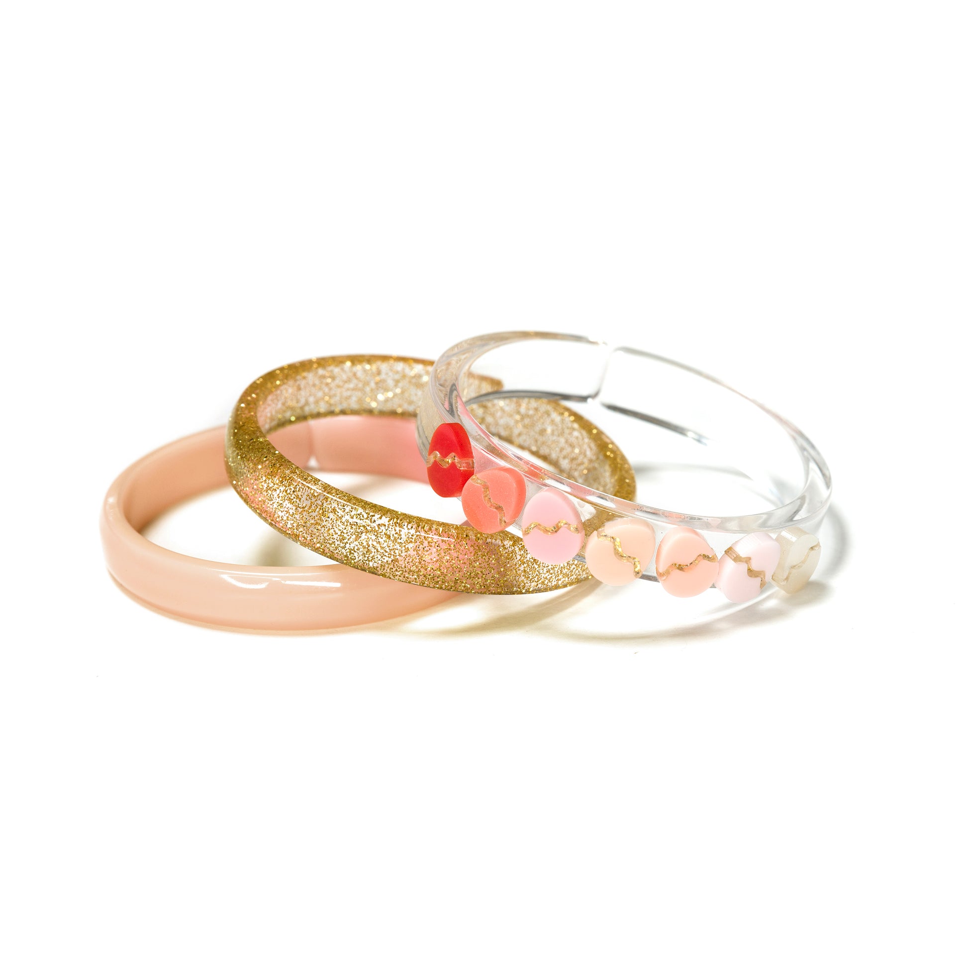 SPR24-Easter Eggs Satin Bangles